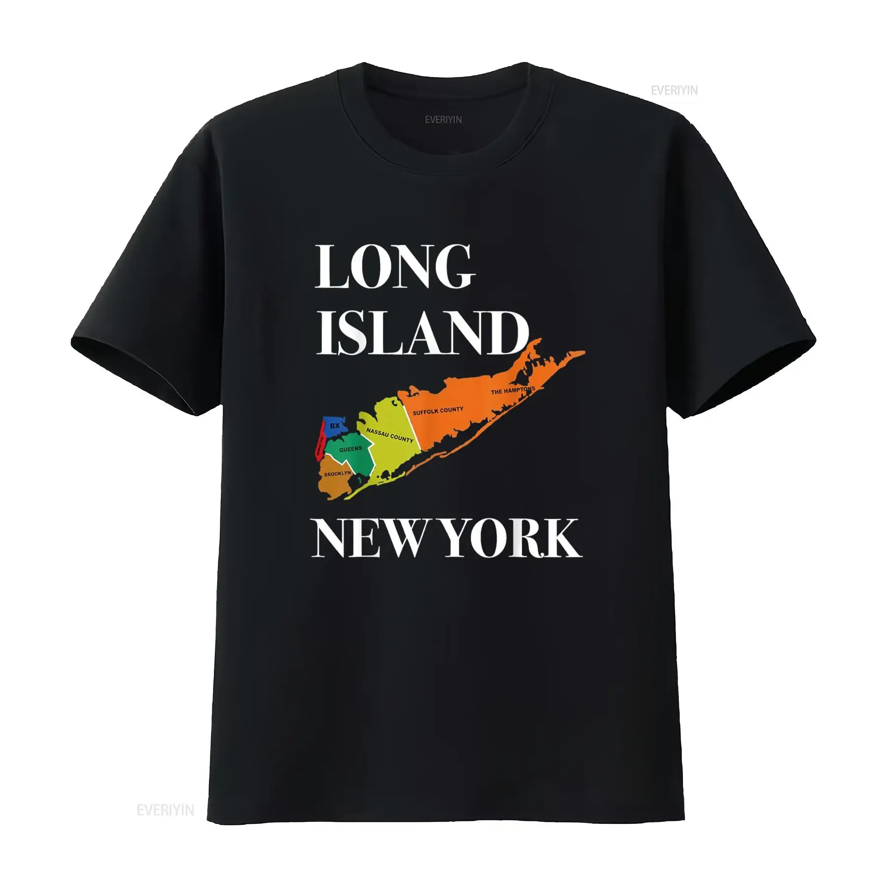Vintage Fashion Nyc - Koszulka z pamiątką z Long Island,