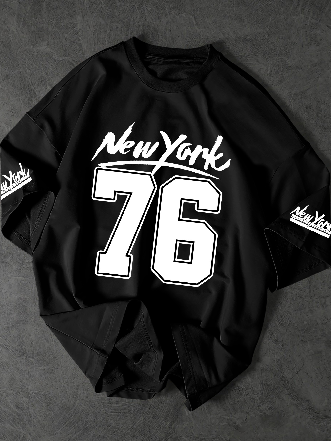 Vintage Fashion Nyc - Koszulka graficzna w stylu vintage NYC