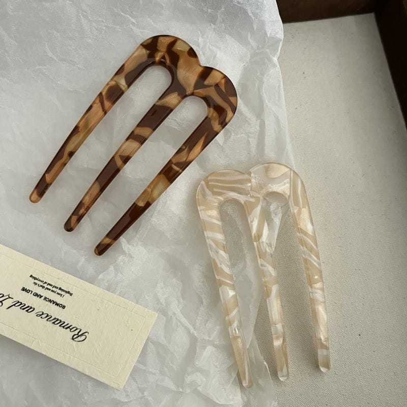 French Vintage Fashion - 8CM Francuskie spinki do włosów dla