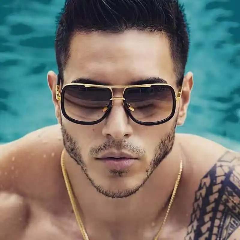 Vintage Fashion De - Nowe Modne Stylowe Męskie Okulary Do