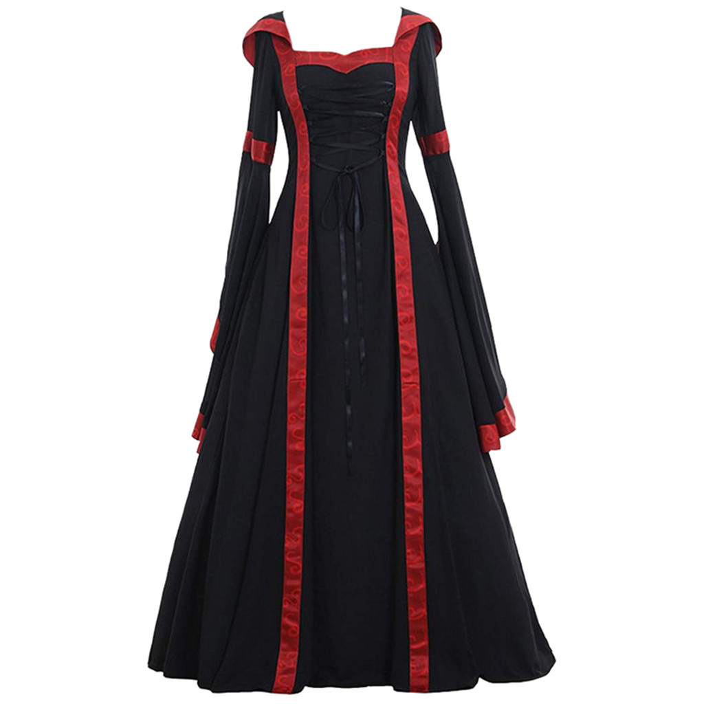 Vintage Fashion Dresses - Damska moda na Halloween, sukienka z