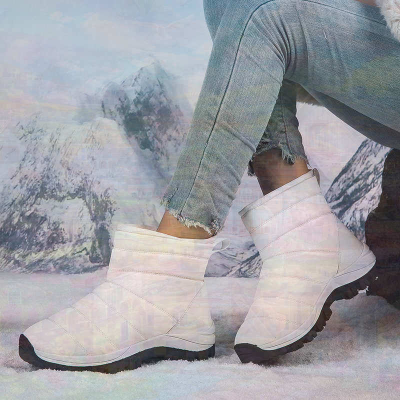 Vintage Fashion Brands Uk - Antypoślizgowe termo starsze tenisowe damskie buty
