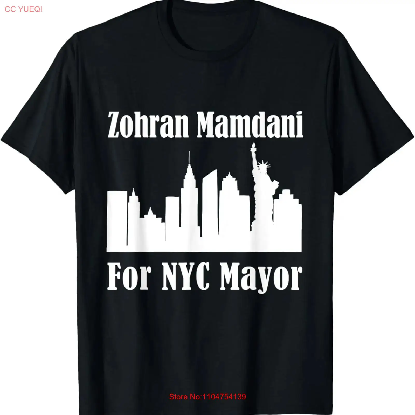 Vintage Fashion Nyc - Koszulka Zohran Mamdani dla burmistrza Nowego
