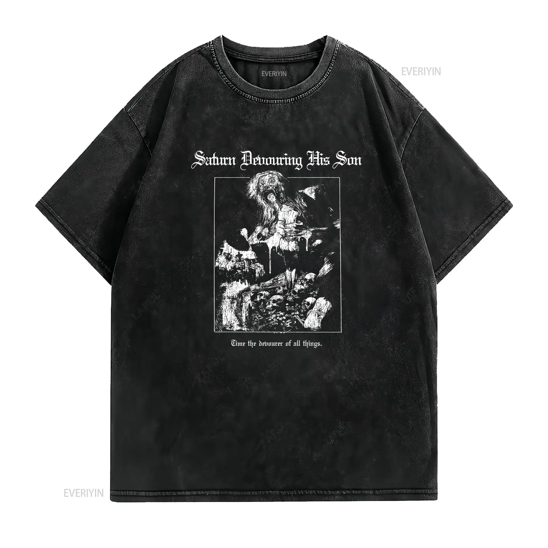 Koszulka Gothic Horror Saturn  – Vintage Fashion De recenzja i cena