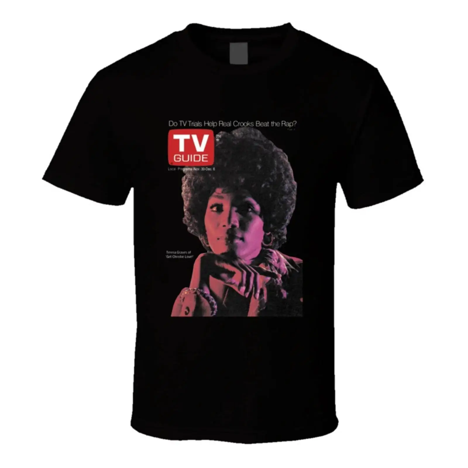 Koszulka Get Christie Love Tv  – Vintage Fashion Magazines recenzja i cena