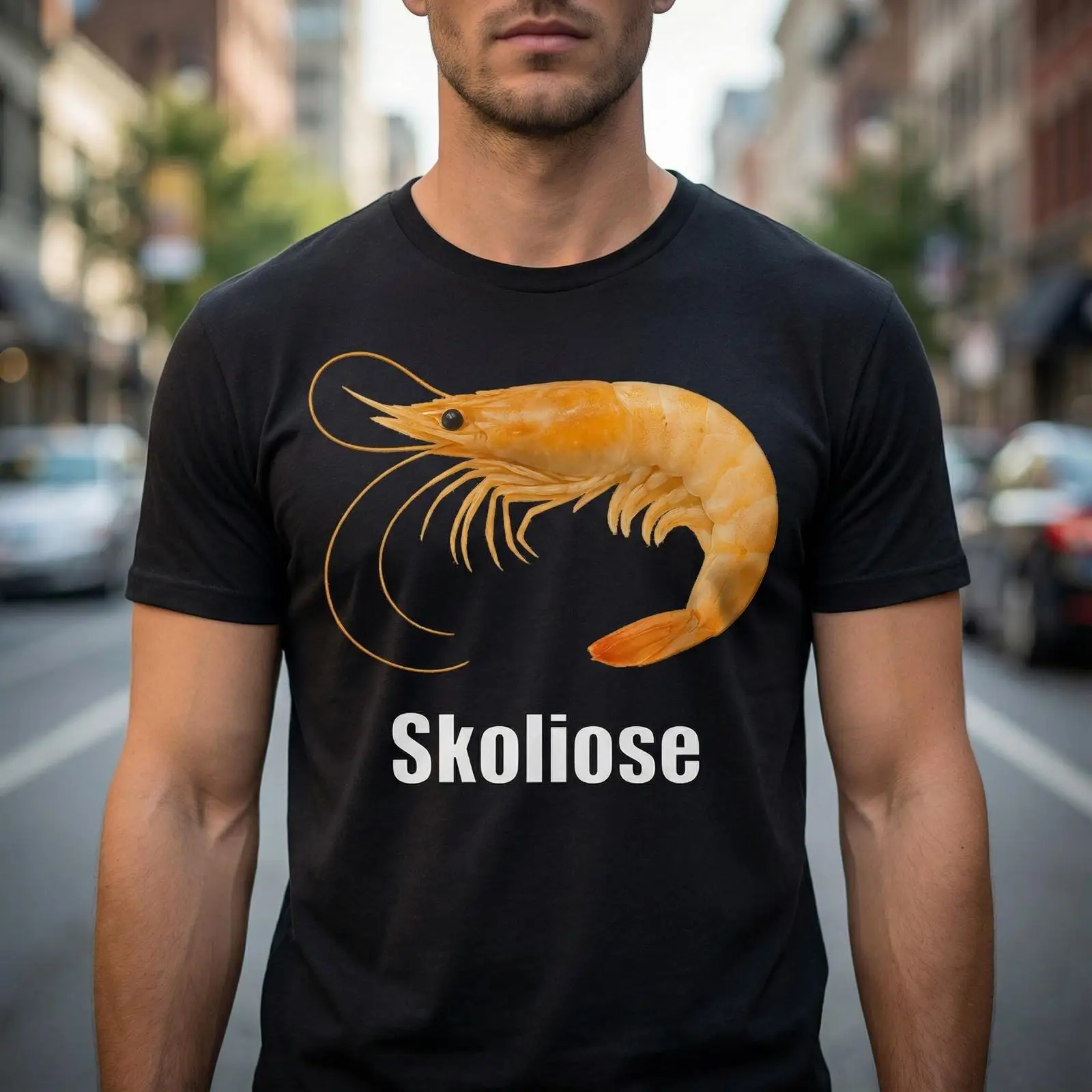 Koszulka z motywem skoliozy kr – Vintage Fashion Gen Z recenzja i cena