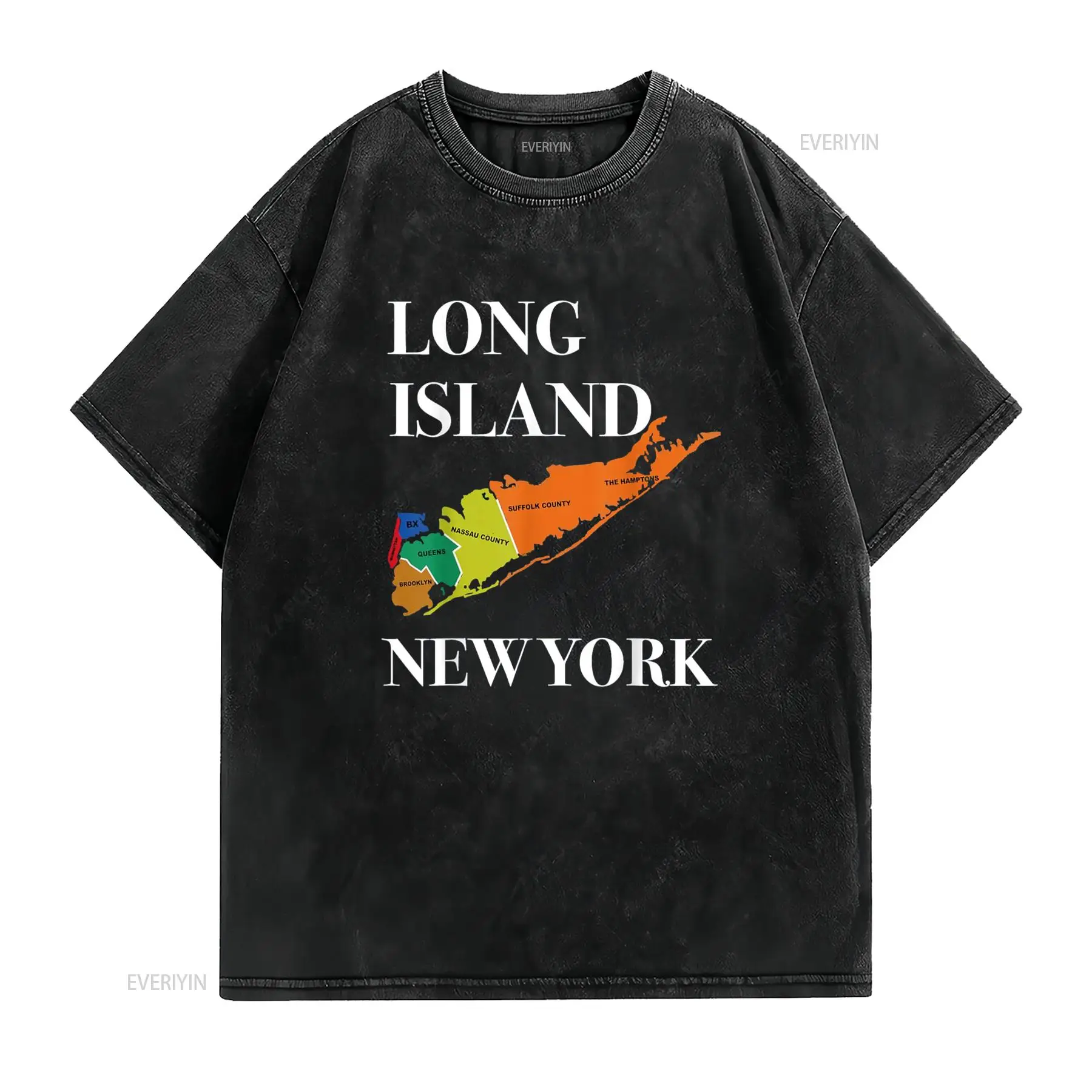 Koszulka z pamiątką z Long Isl – Vintage Fashion Nyc recenzja i cena