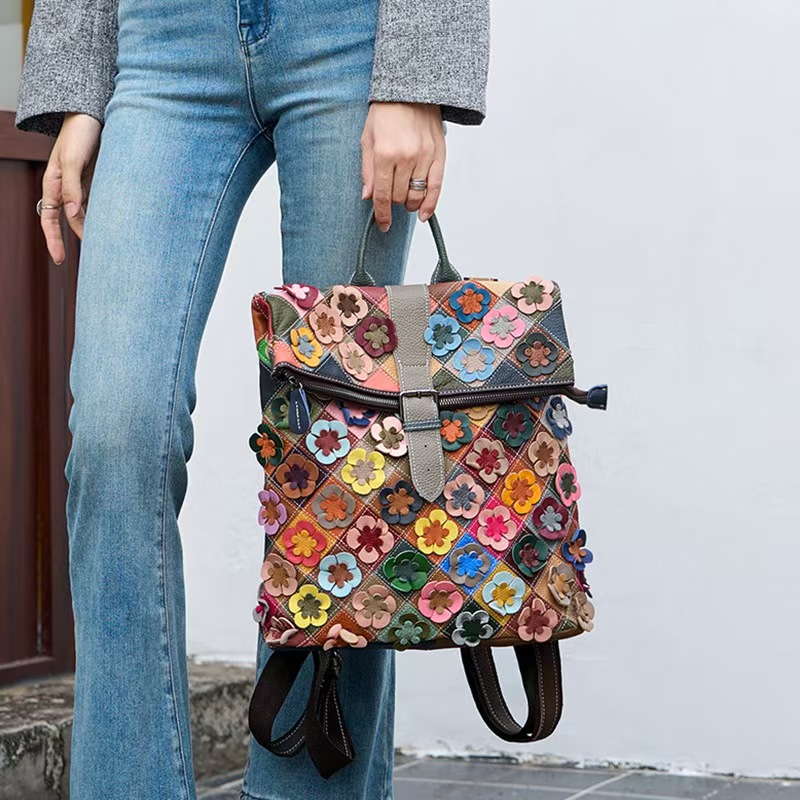 Damski plecak vintage ze skóry – Vintage Women Fashion recenzja i cena