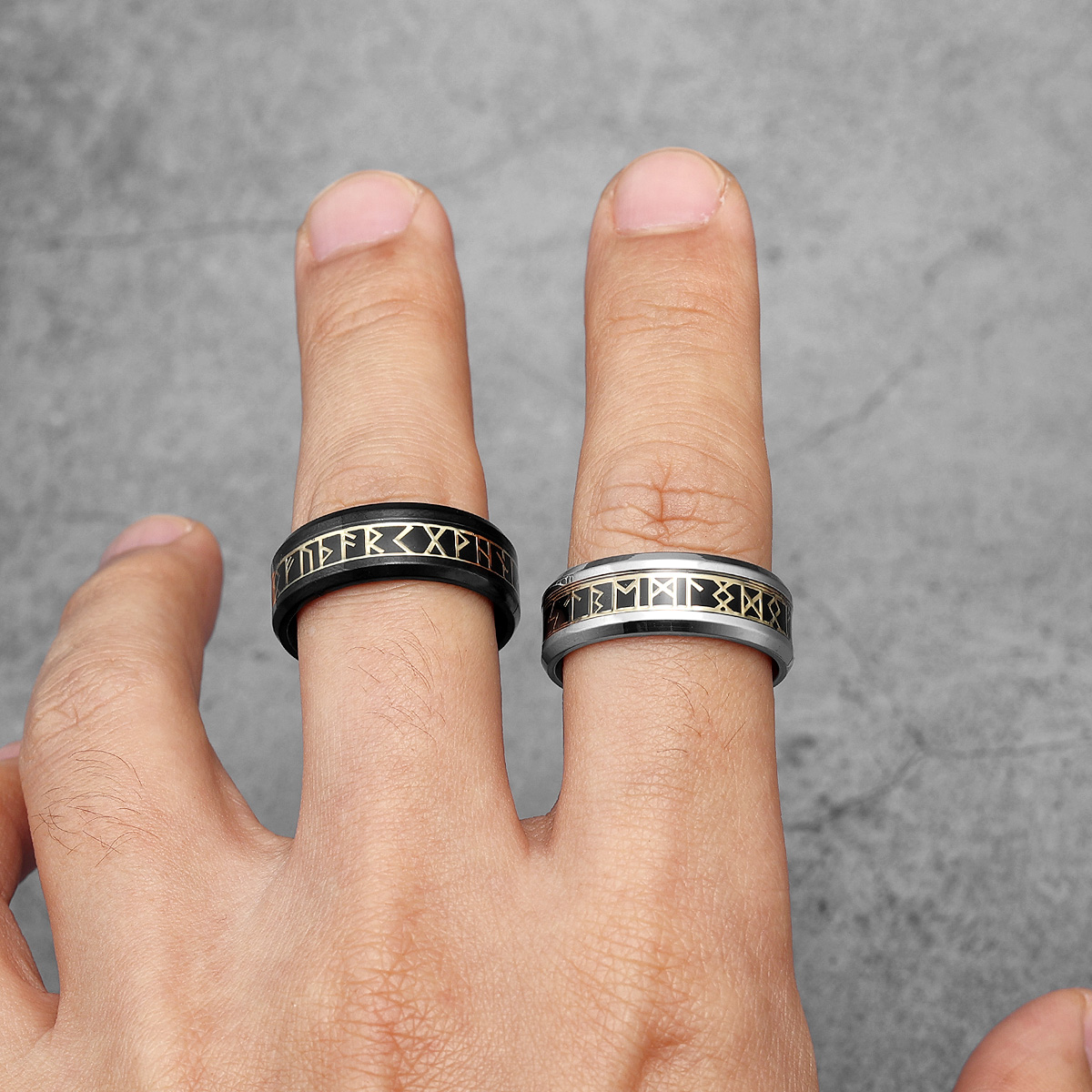 Pierścień z runami Futhark Vik – Vintage Fashion Newtown recenzja i cena