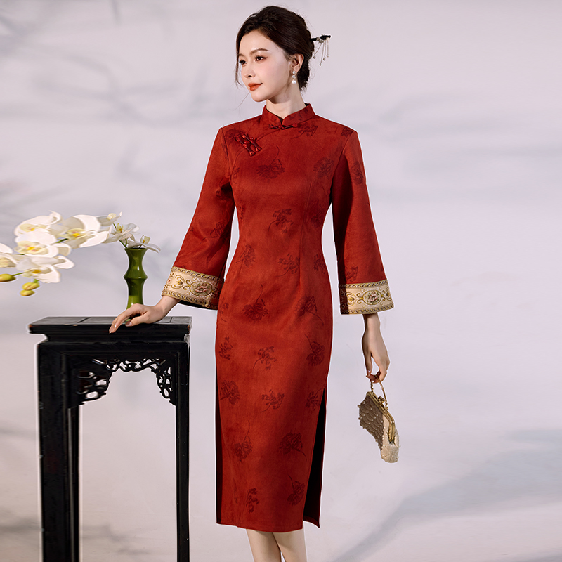 Luksusowa sukienka qipao z zam – Vintage Fashion Gen Z recenzja i cena