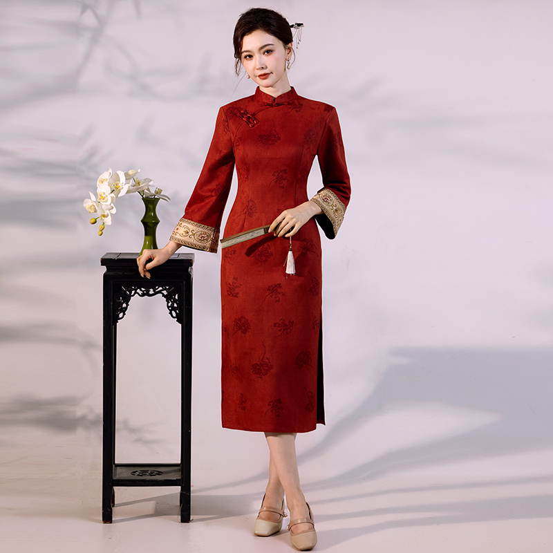 Luksusowa sukienka qipao z zam – Vintage Fashion Gen Z recenzja i cena