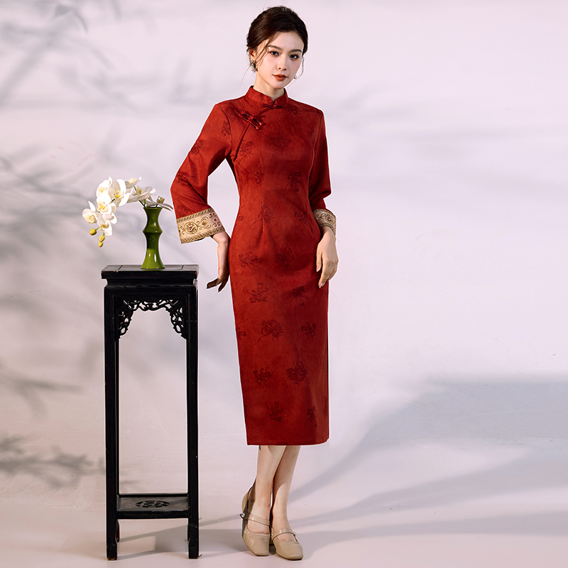Luksusowa sukienka qipao z zam – Vintage Fashion Gen Z recenzja i cena