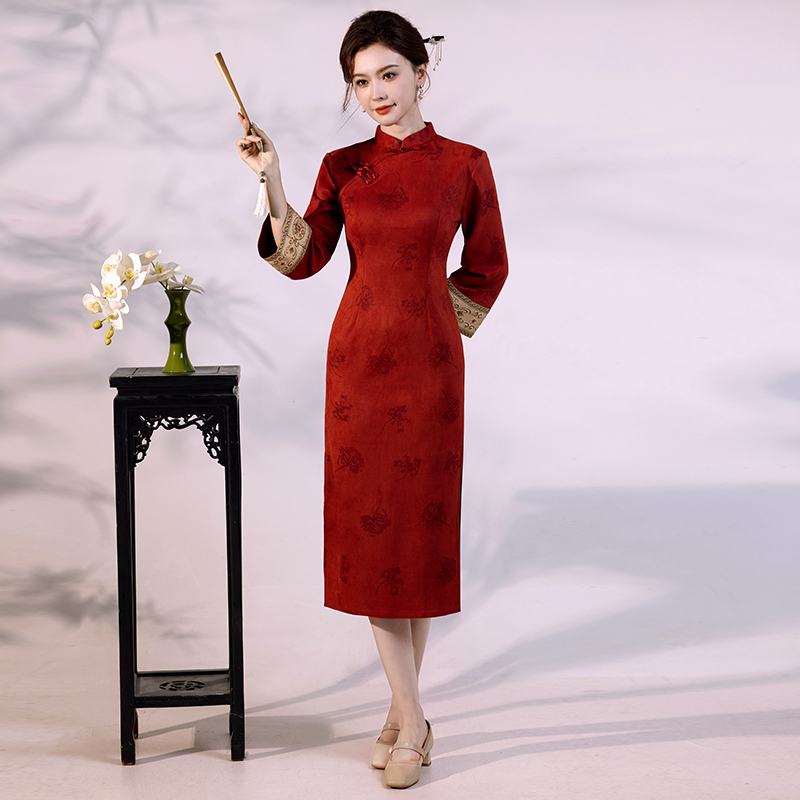 Luksusowa sukienka qipao z zam – Vintage Fashion Gen Z recenzja i cena