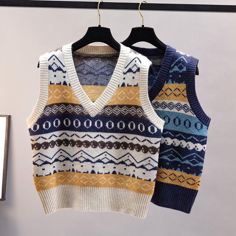 Modna dzianinowa kamizelka dam – Vintage Fashion Newtown recenzja i cena