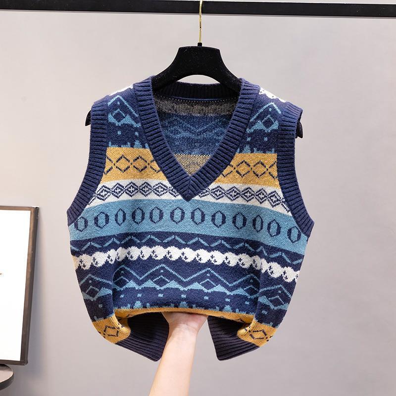 Modna dzianinowa kamizelka dam – Vintage Fashion Newtown recenzja i cena