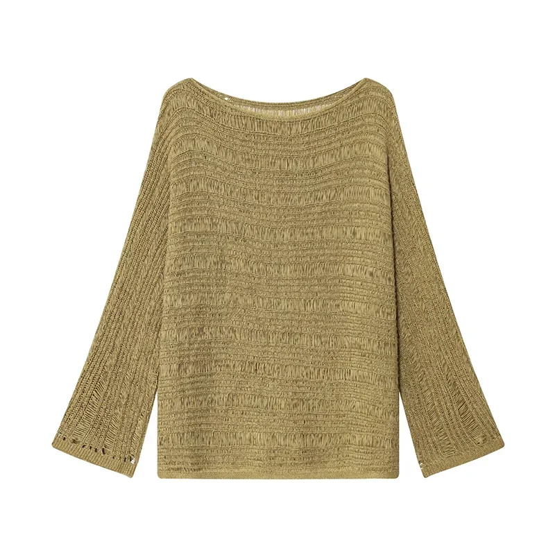 Damski sweter z dzianiny z dek – Vintage Women Fashion recenzja i cena