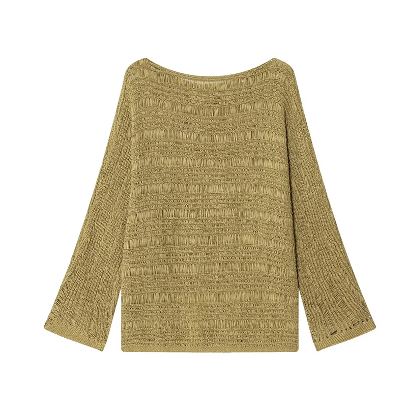 Damski sweter z dzianiny z dek – Vintage Women Fashion recenzja i cena