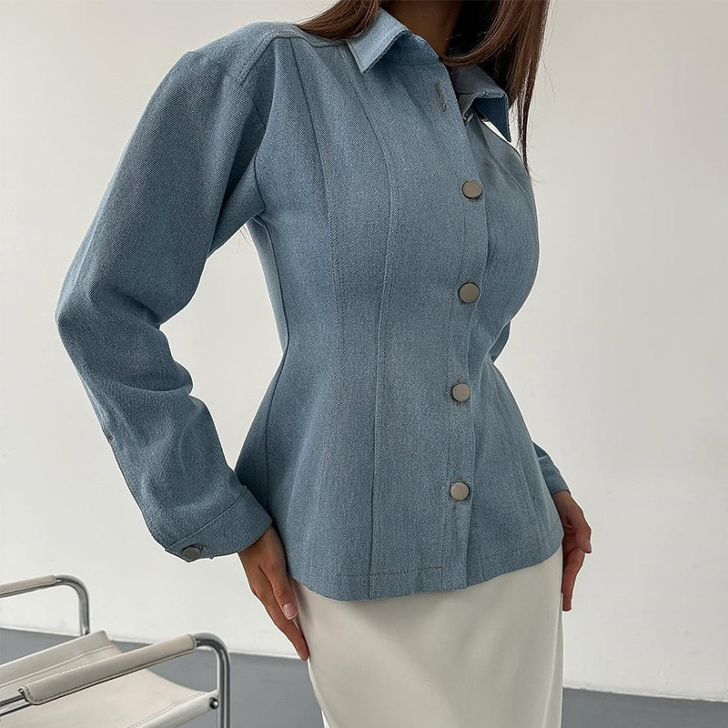 KT Vintage Dżinsowa Koszula Da – Vintage Women Fashion recenzja i cena