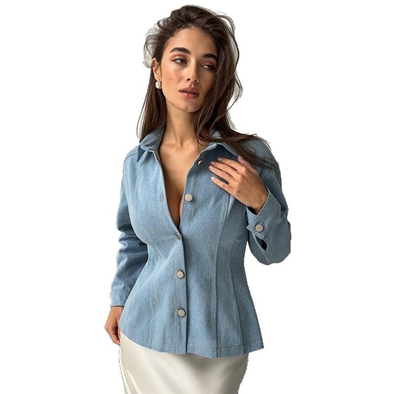 KT Vintage Dżinsowa Koszula Da – Vintage Women Fashion recenzja i cena