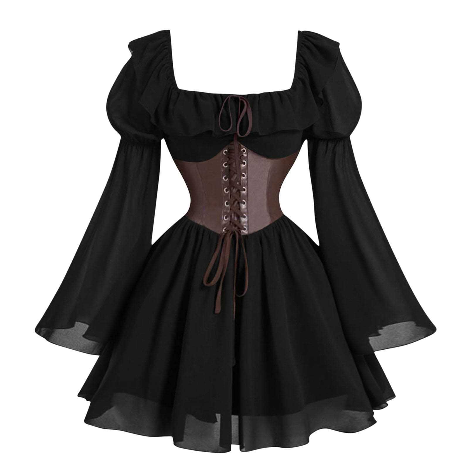 Sukienka damska z długim rękaw – Vintage Victorian Fashion recenzja i cena