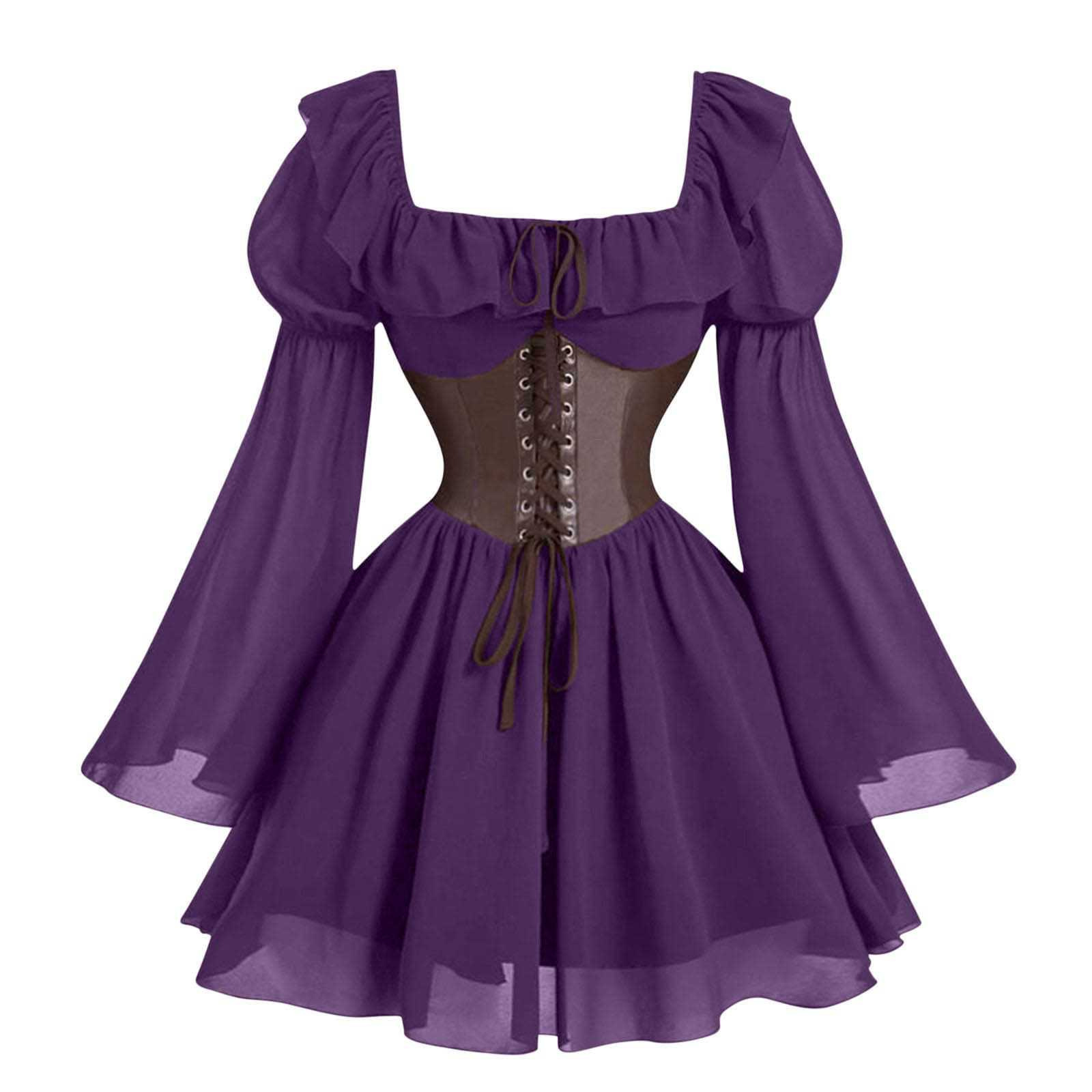 Sukienka damska z długim rękaw – Vintage Victorian Fashion recenzja i cena