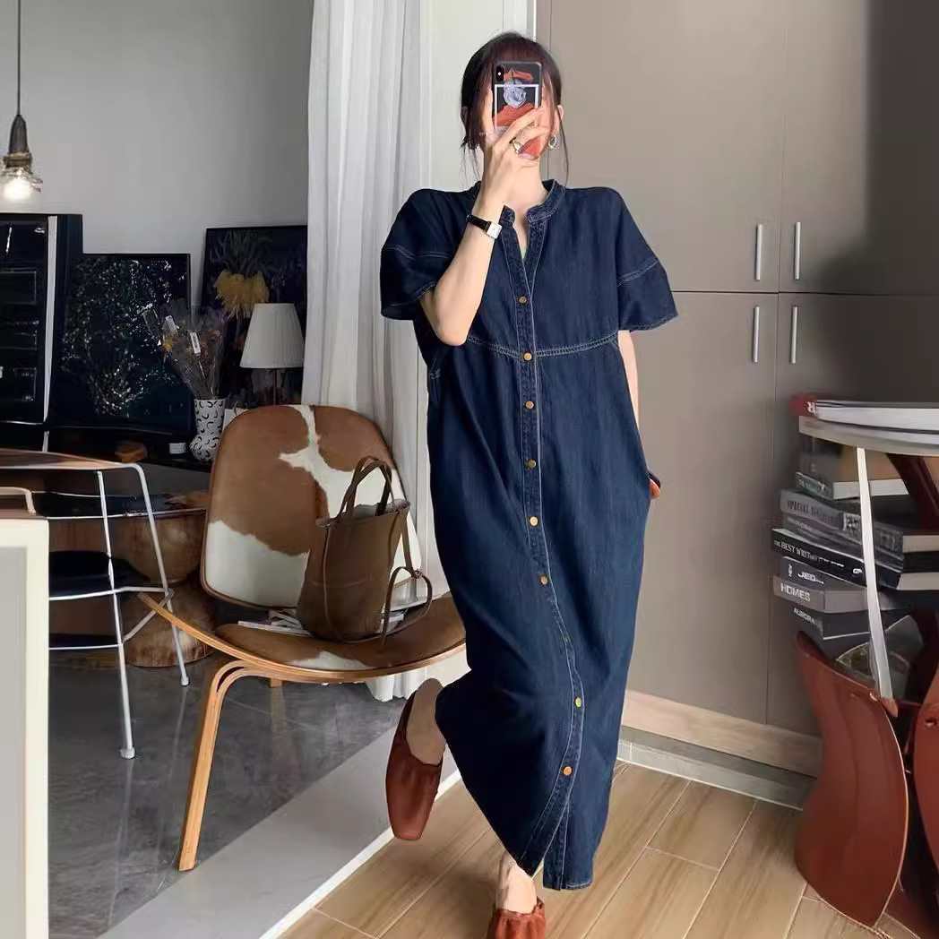 Nowa francuska sukienka dżinso – French Vintage Fashion recenzja i cena