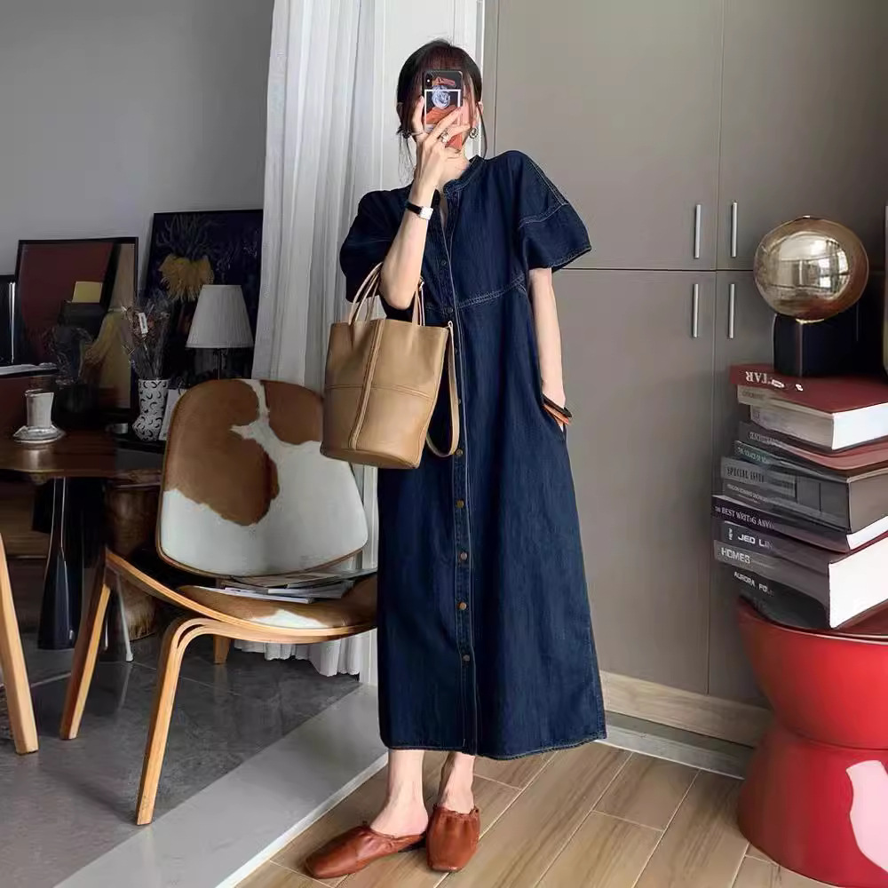 Nowa francuska sukienka dżinso – French Vintage Fashion recenzja i cena