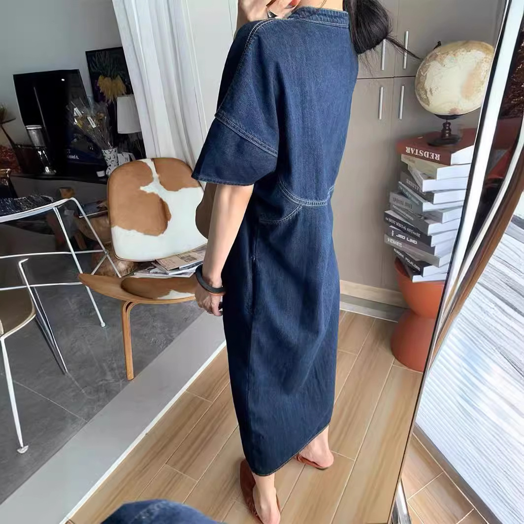 Nowa francuska sukienka dżinso – French Vintage Fashion recenzja i cena