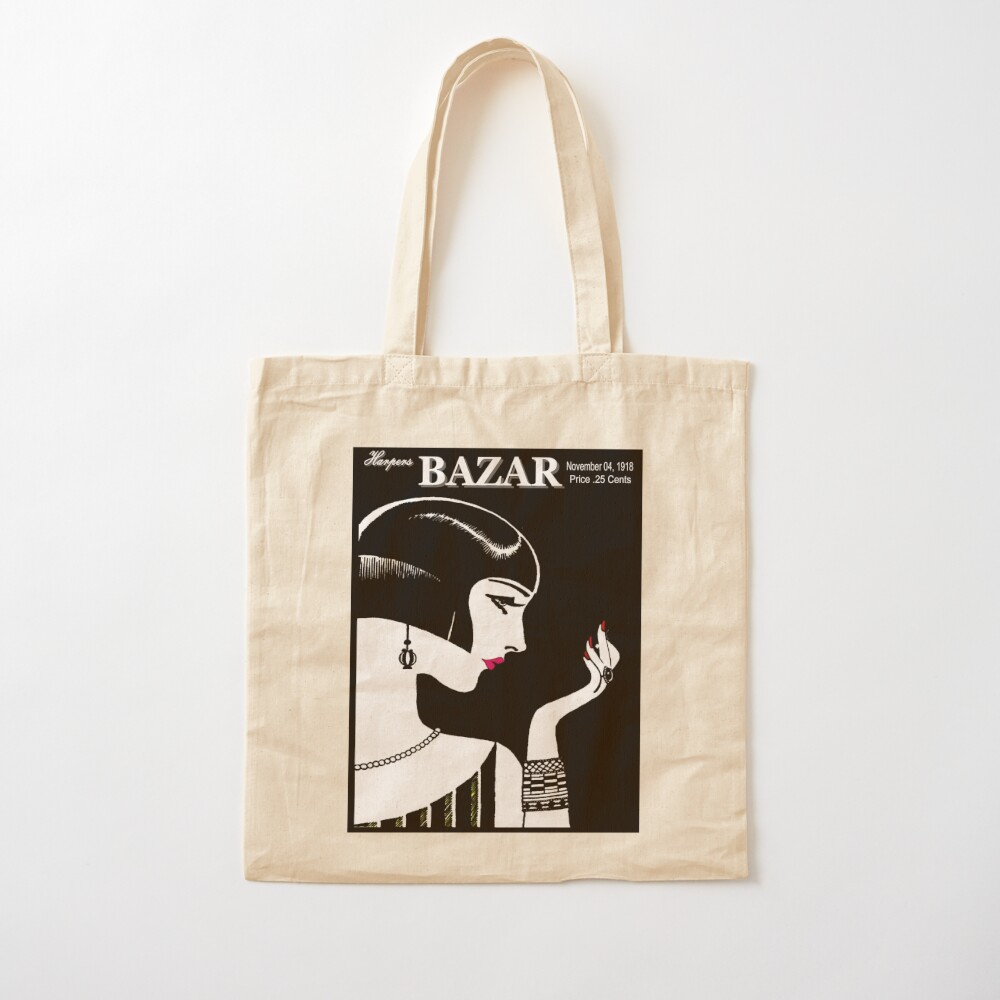 HARPERS BAZAR: Torba płócienna – Vintage Fashion Magazines recenzja i cena