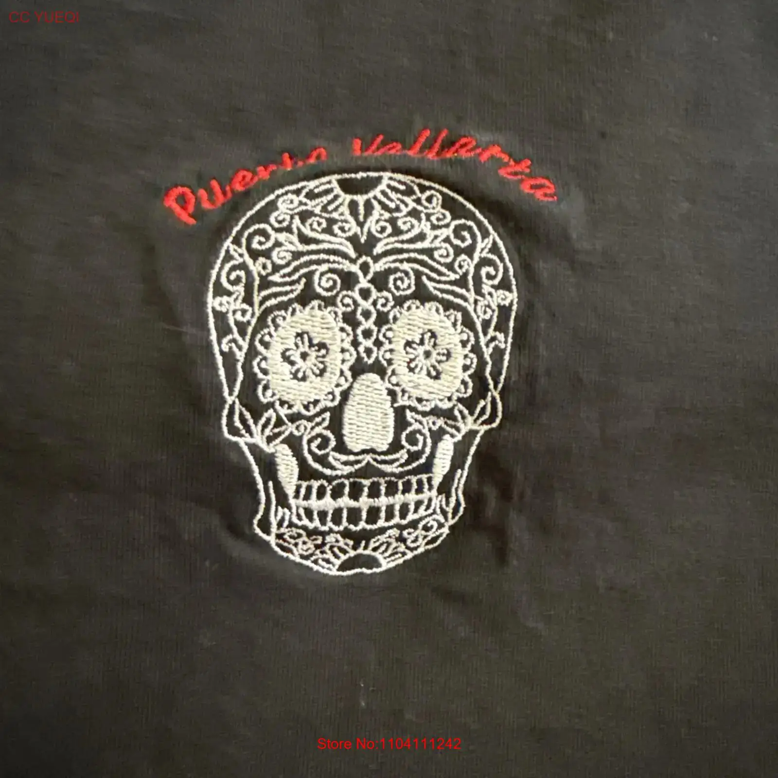 Koszulka Dia de los Muertos Pu – Vintage Fashion De recenzja i cena