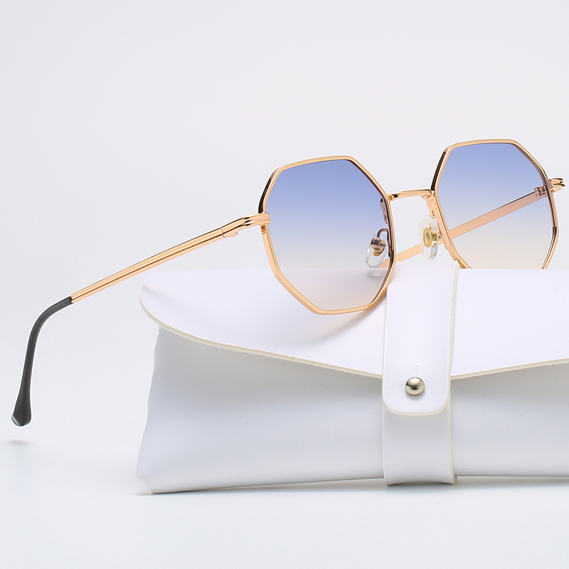 Kwadratowe Metalowe Okulary Pr – Vintage Fashion De recenzja i cena